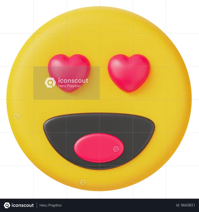 Romance Emoji 3D Icon