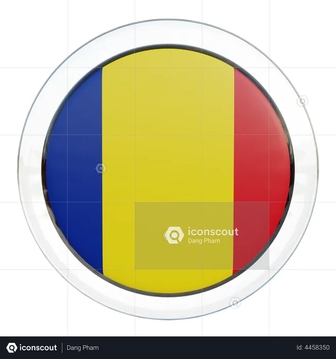 Romania Flag Flag 3D Flag