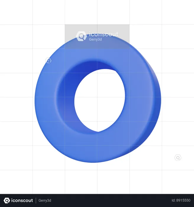 Rond  3D Icon