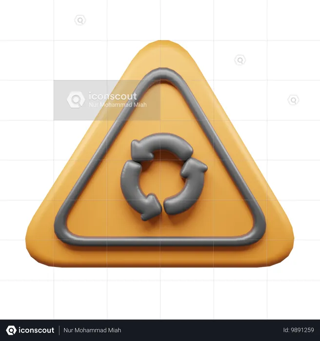 Autour du cercle  3D Icon