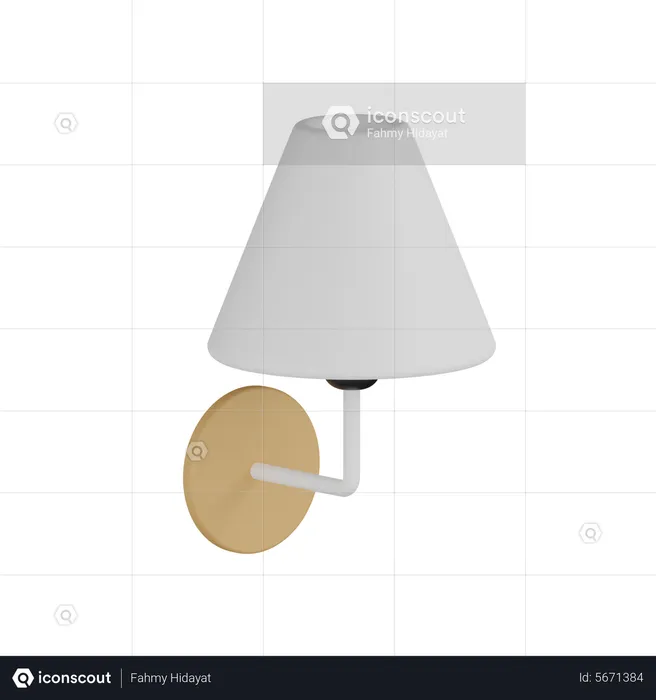 Room Lamp  3D Icon