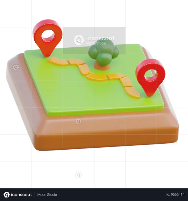 Rota Flag 3D Icon