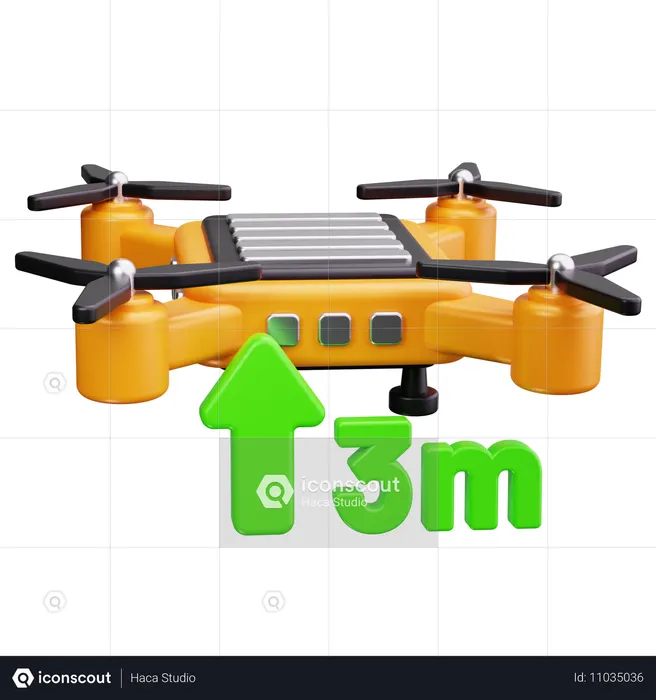 Rota de Vôo  3D Icon