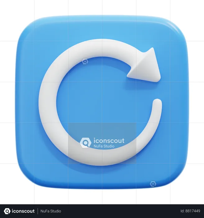 Rotate Right  3D Icon