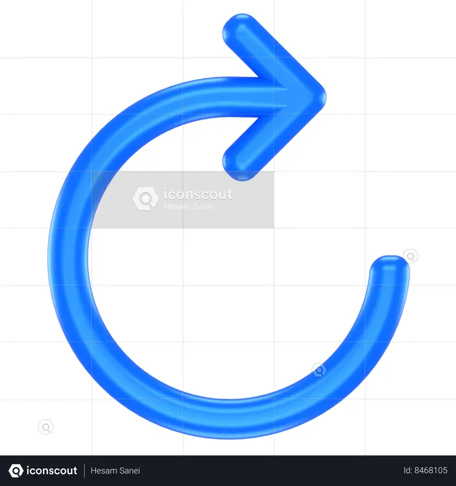 Rotation  3D Icon
