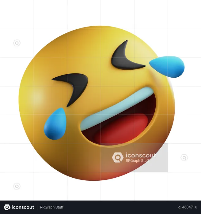 Rotfl Emoji 3D Emoji