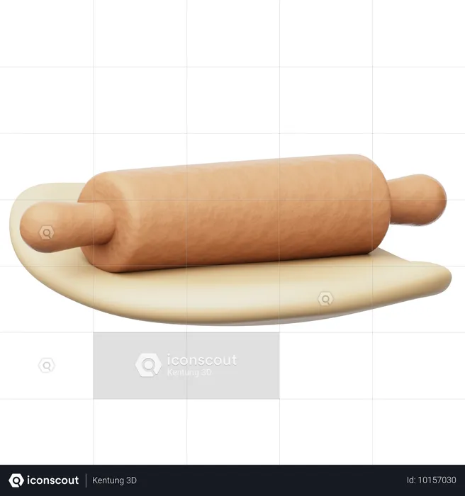 Cuisson au rouleau  3D Icon