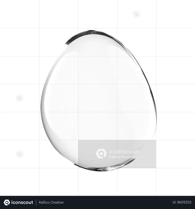 Round  3D Icon