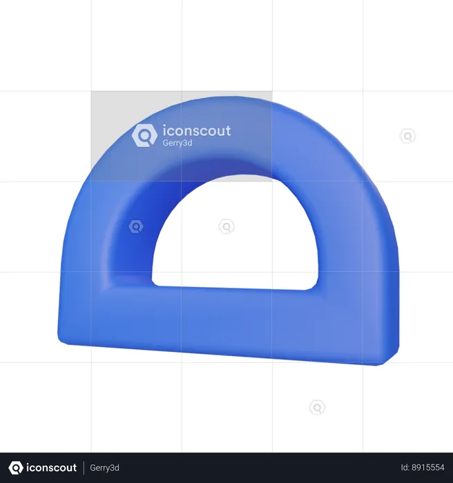 Round shape  3D Icon