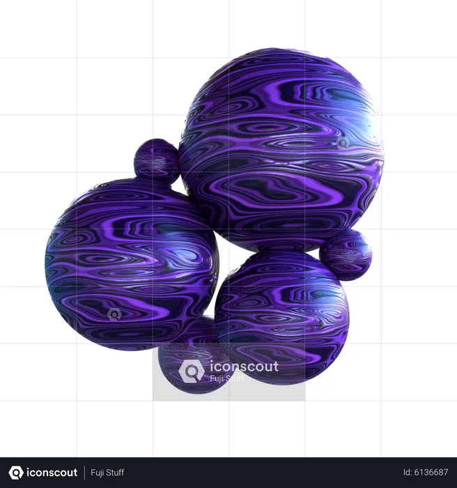 Round Shape  3D Icon