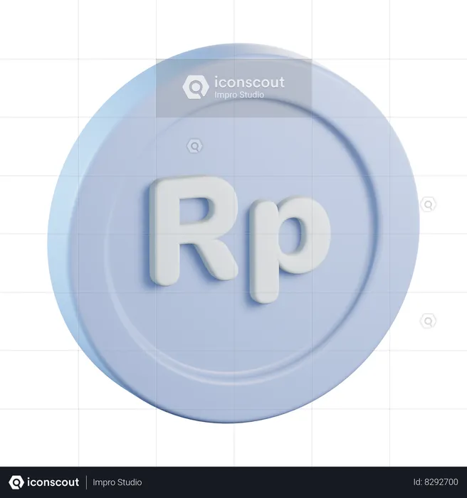 Roupie  3D Icon