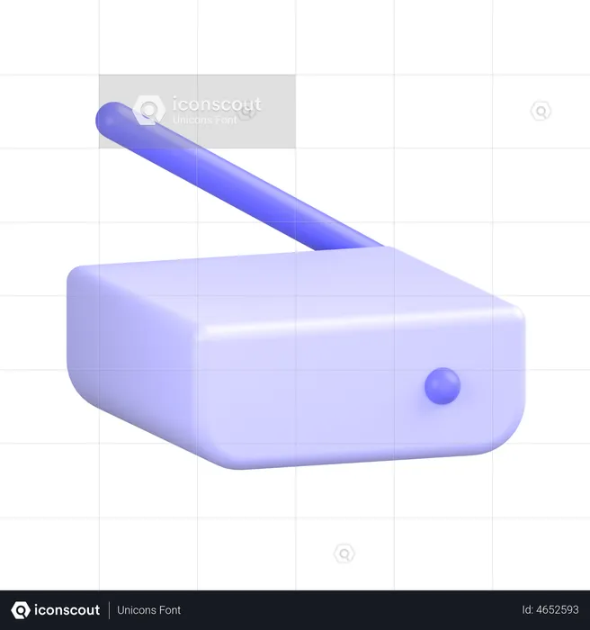 Router  3D Icon