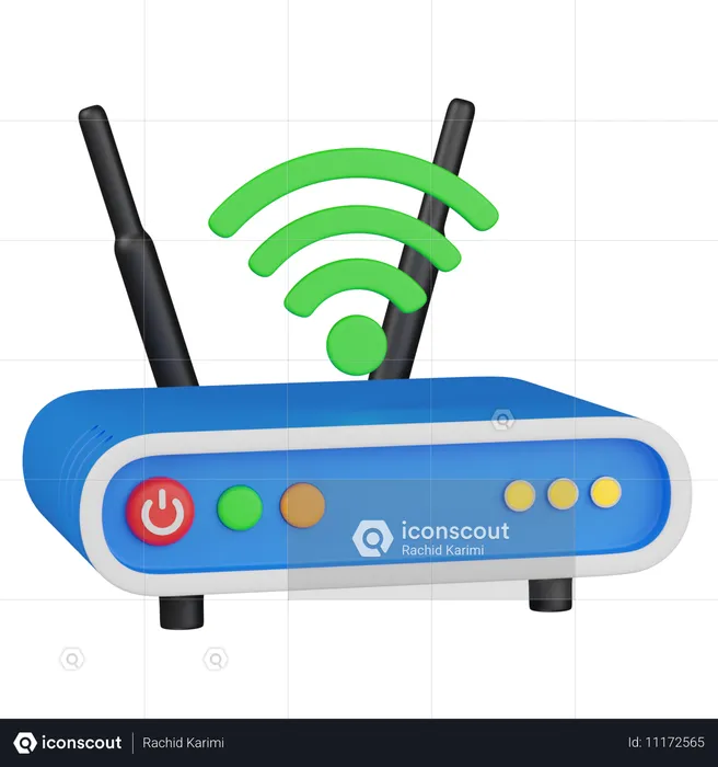 ROUTER  3D Icon