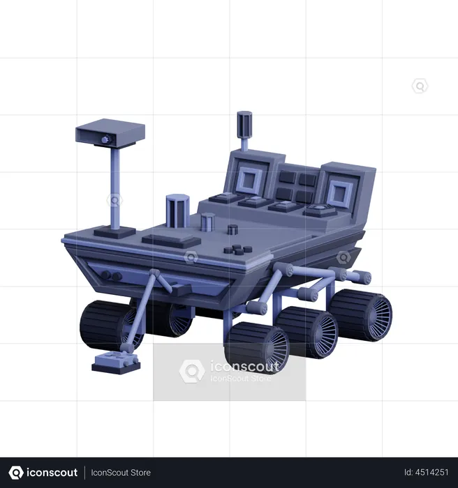 Rover  3D Icon