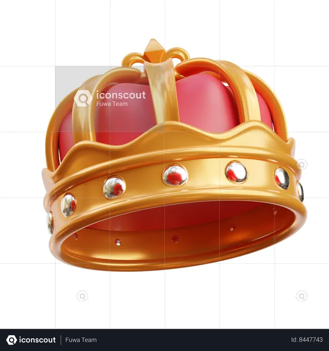 Royal crown  3D Icon