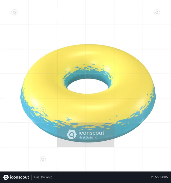 Rubber Ring  3D Icon