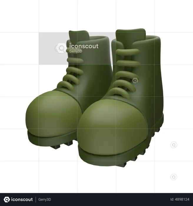 Rubber Shoes  3D Icon