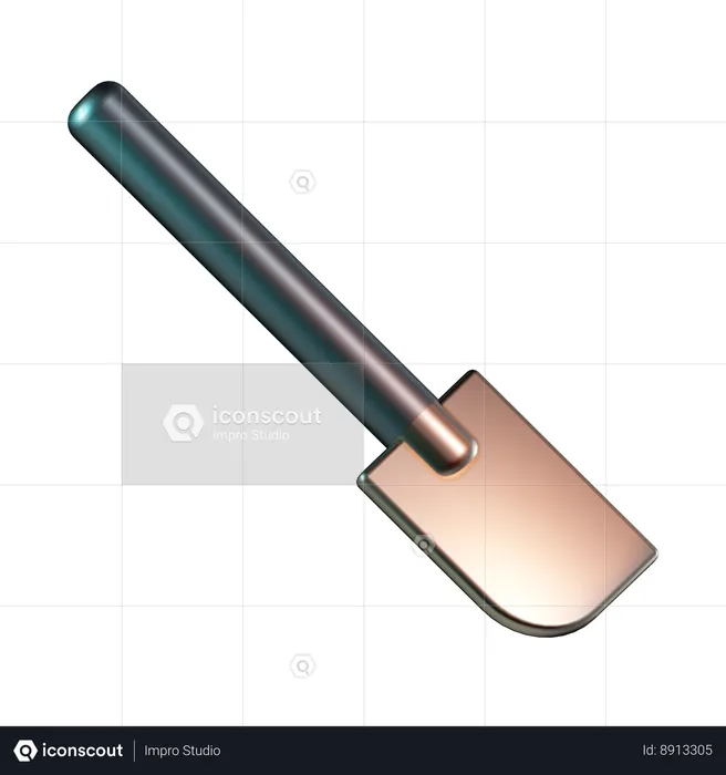 Rubber Spatula  3D Icon