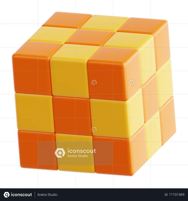 Rubik Gaming  3D Icon