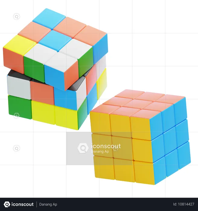 RUBIK'S  3D Icon