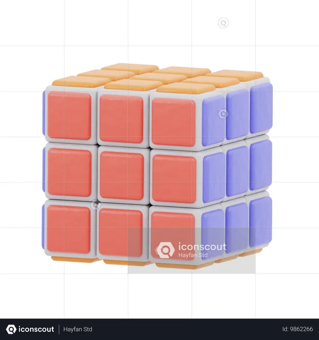 Jouet rubiks  3D Icon