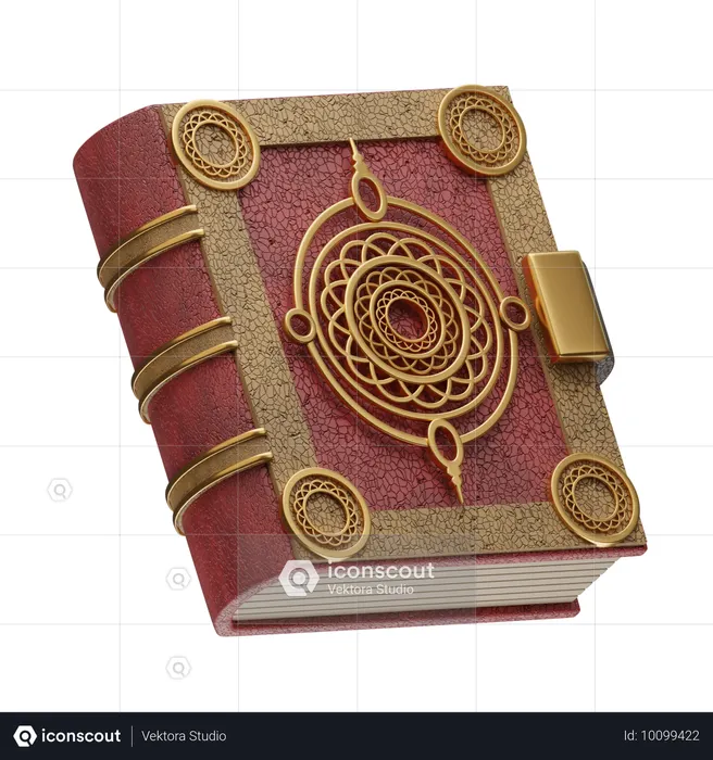 Ruby Arcane Codex  3D Icon
