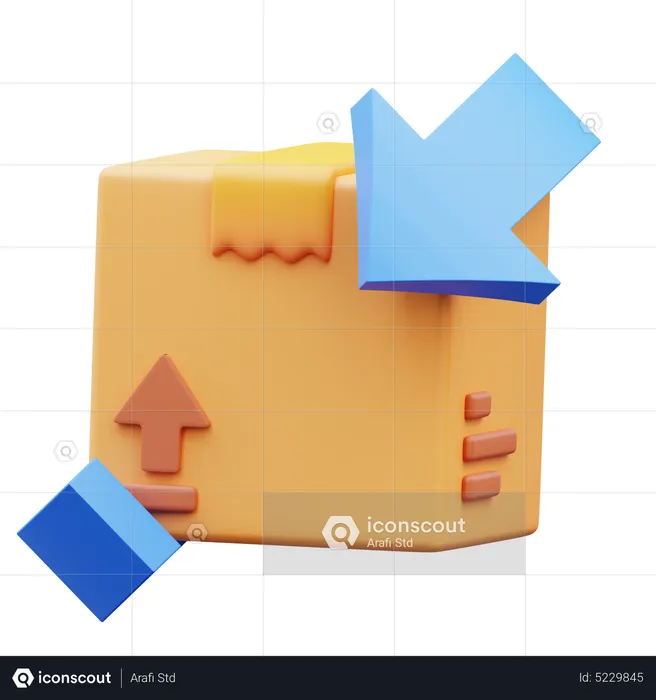 Rücklieferung  3D Icon