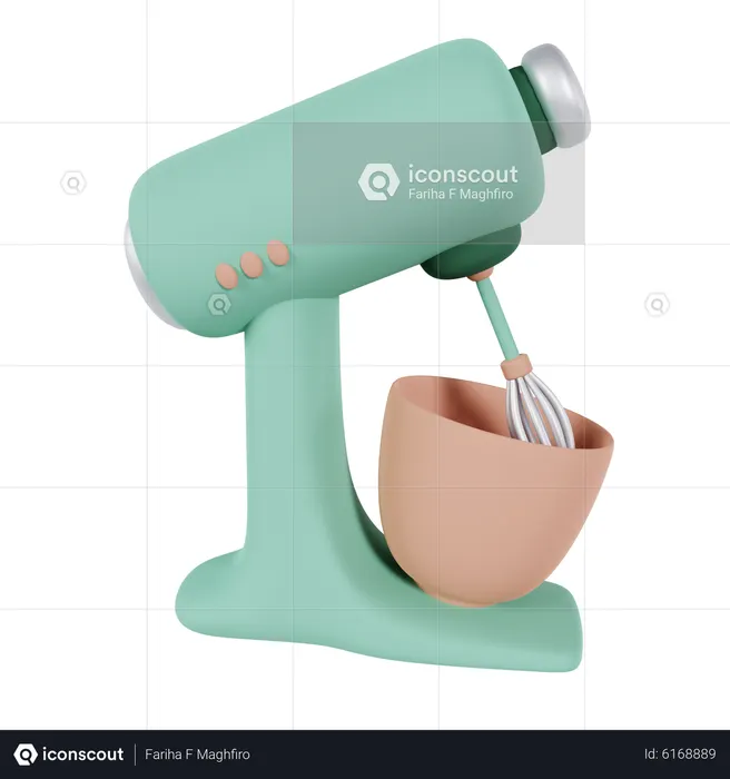 Rührgerät  3D Icon