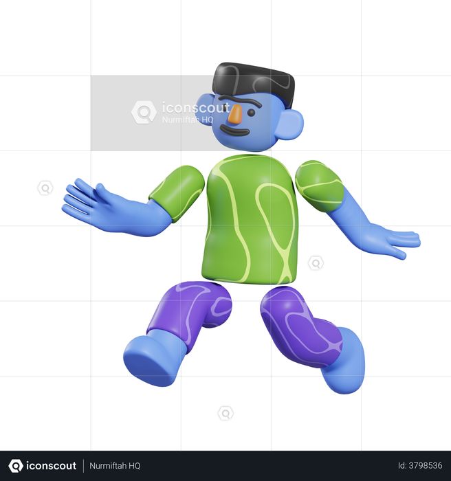 Premium Running 3D Illustration download in PNG, OBJ or Blend format Premium Running 3D Illustration download in PNG, OBJ or Blend format