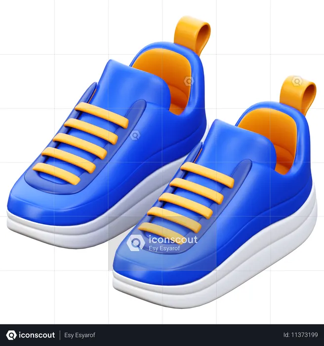 Running Shoes  3D Icon
