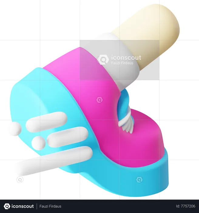 Running Shoes  3D Icon