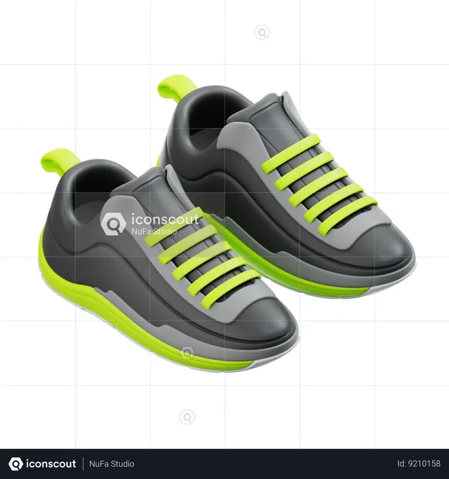 Running Shoes  3D Icon