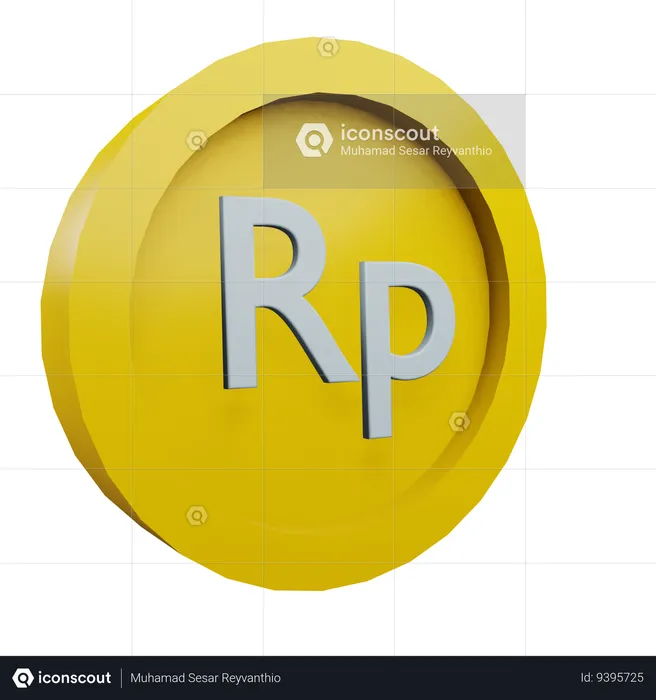 Rupiah  3D Icon