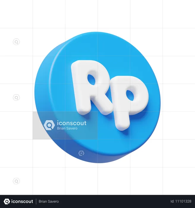 Rupiah  3D Icon