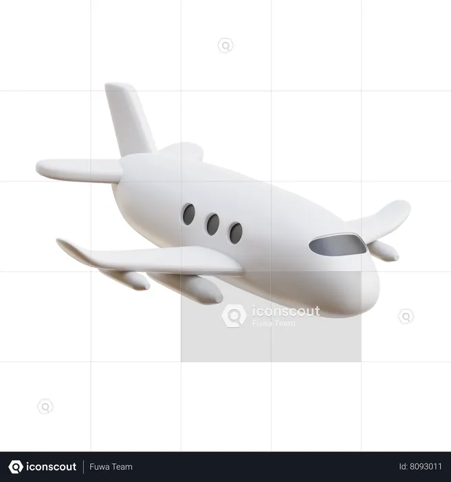 Russian Aircraft  3D Icon