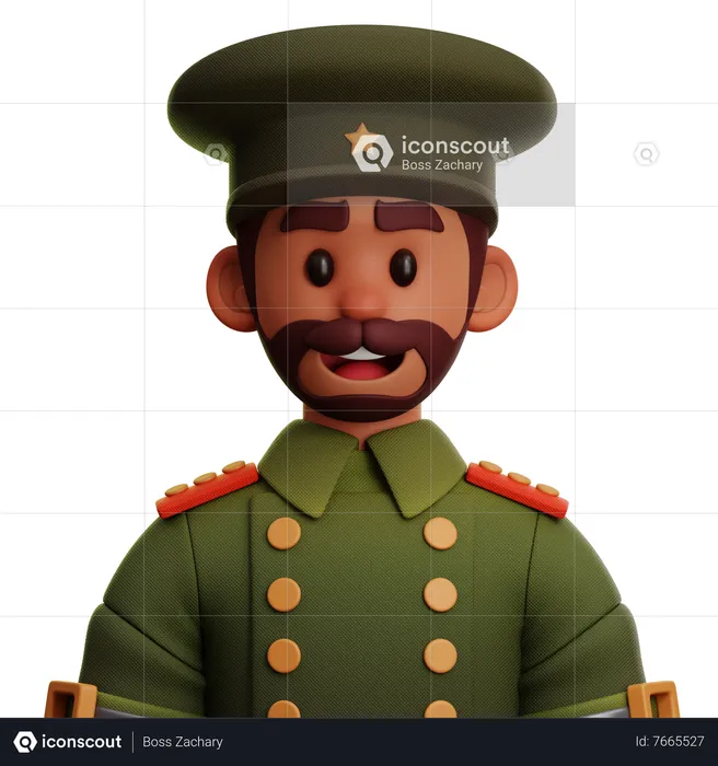 Russian People  3D Icon