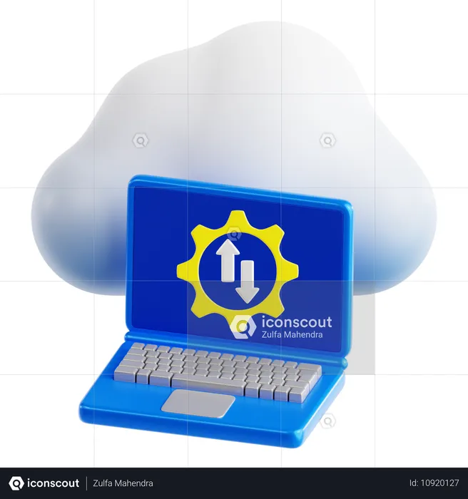 SaaS-Migration  3D Icon