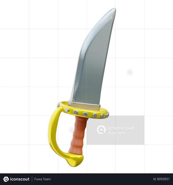 Saber Sword  3D Icon
