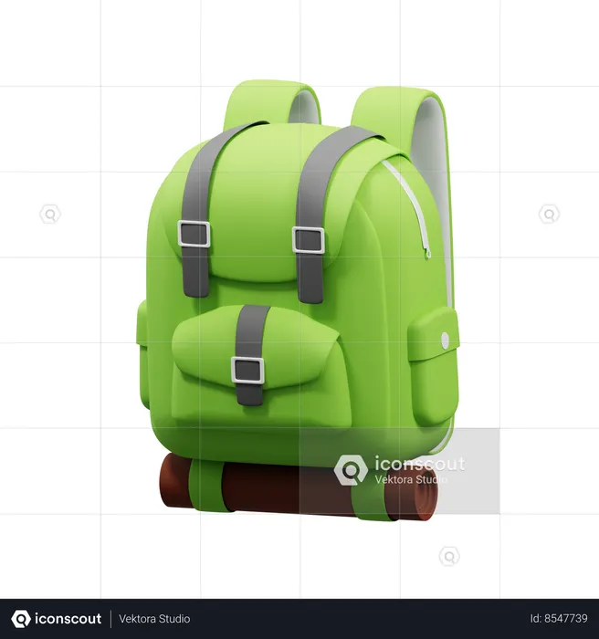 Sac à dos de voyage  3D Icon