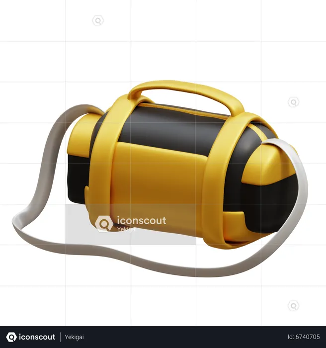 Sac de sport  3D Icon