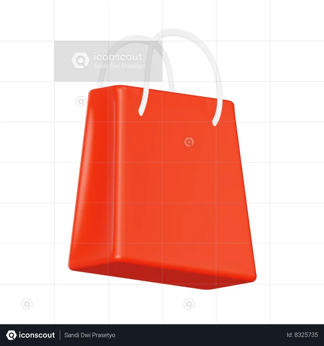 Bolsa de compras  3D Icon