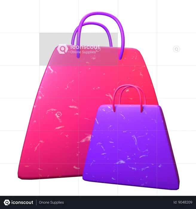 Bolsa de compras  3D Icon