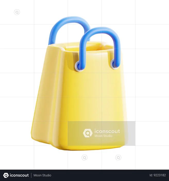 Bolsa de compras  3D Icon