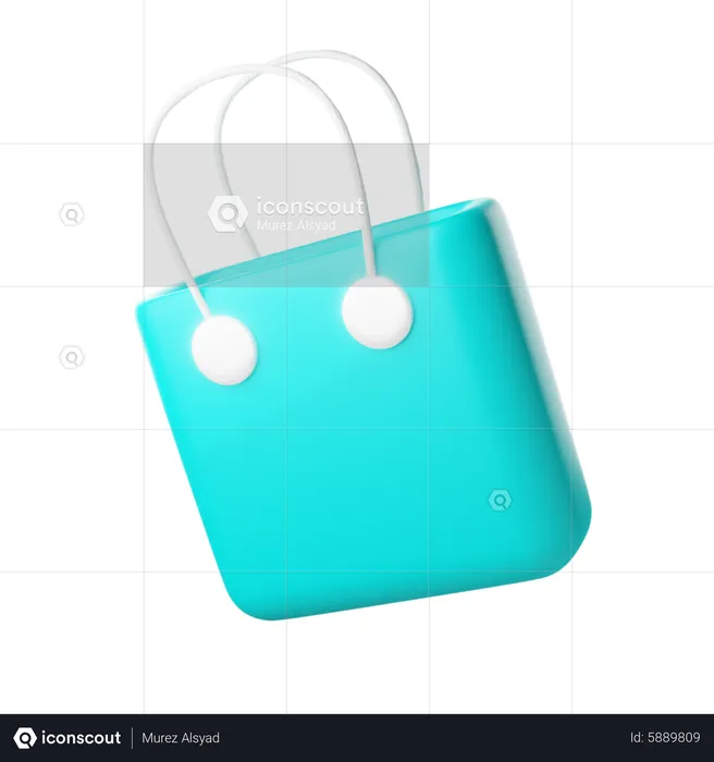 Bolsa de compras  3D Icon