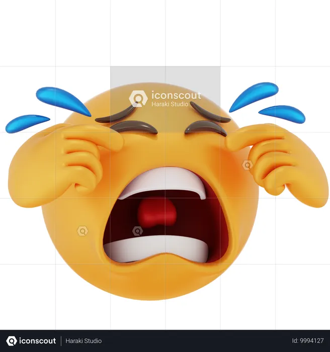 슬퍼 Emoji 3D Icon