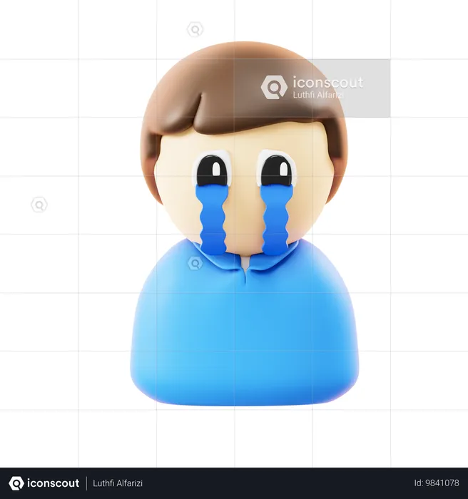 Sad  3D Icon