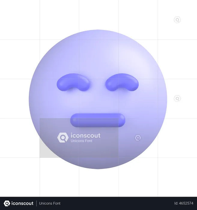 Sad Emoji 3D Icon