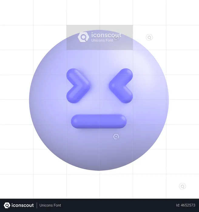 Sad Emoji 3D Icon