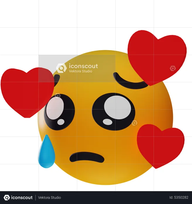 Sad Envy Emoji Emoji 3D Icon