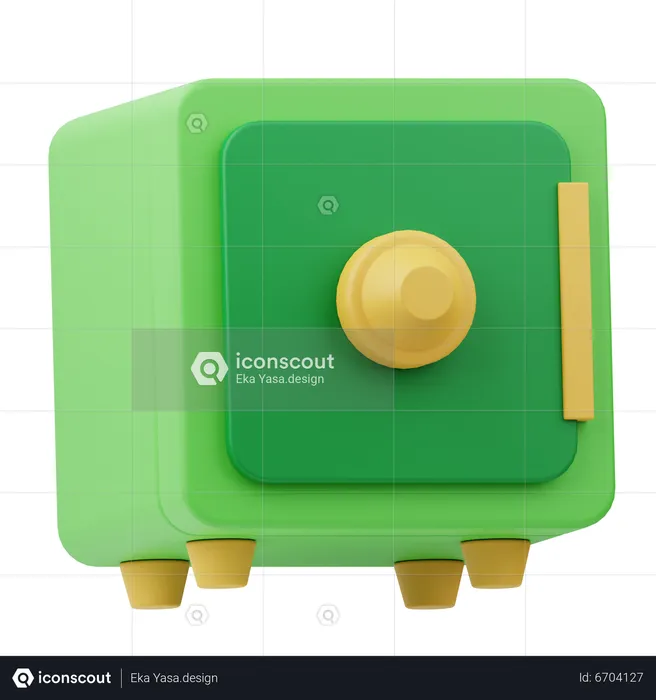 Safe Box  3D Icon